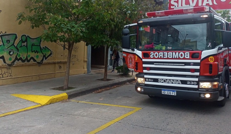 Incendio en un departamento cntrico: no hubo heridos